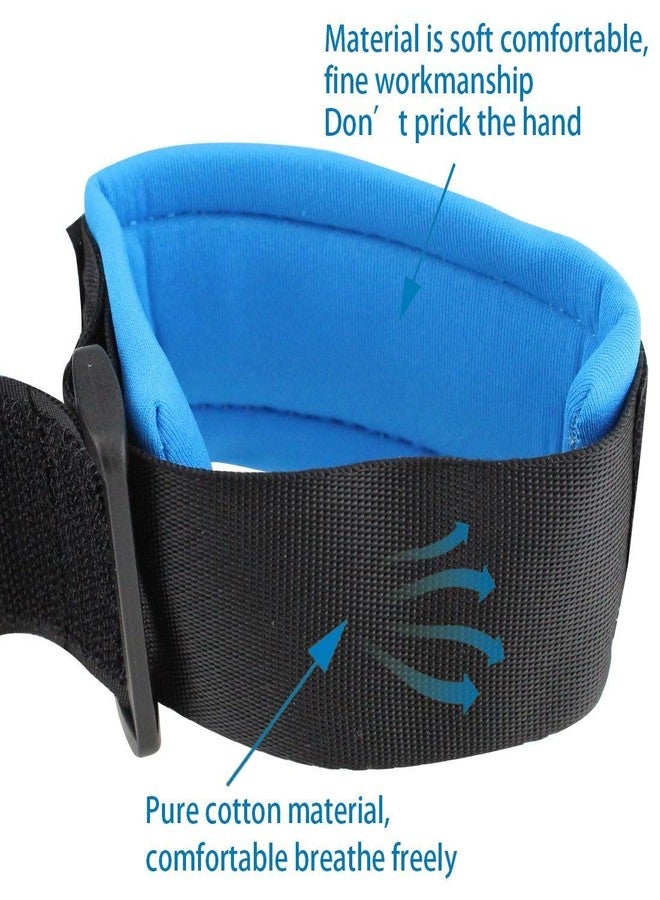 STARLIX 2.5m Baby Anti-Lost Strap - Child Safety Wristband, Toddler Harness, Kids Leash, Adjustable Walking Hand Strap, 360° Rotatable, Blue, Prevents Wandering, Safe for Outdoors, Parks, Travel - Image 2