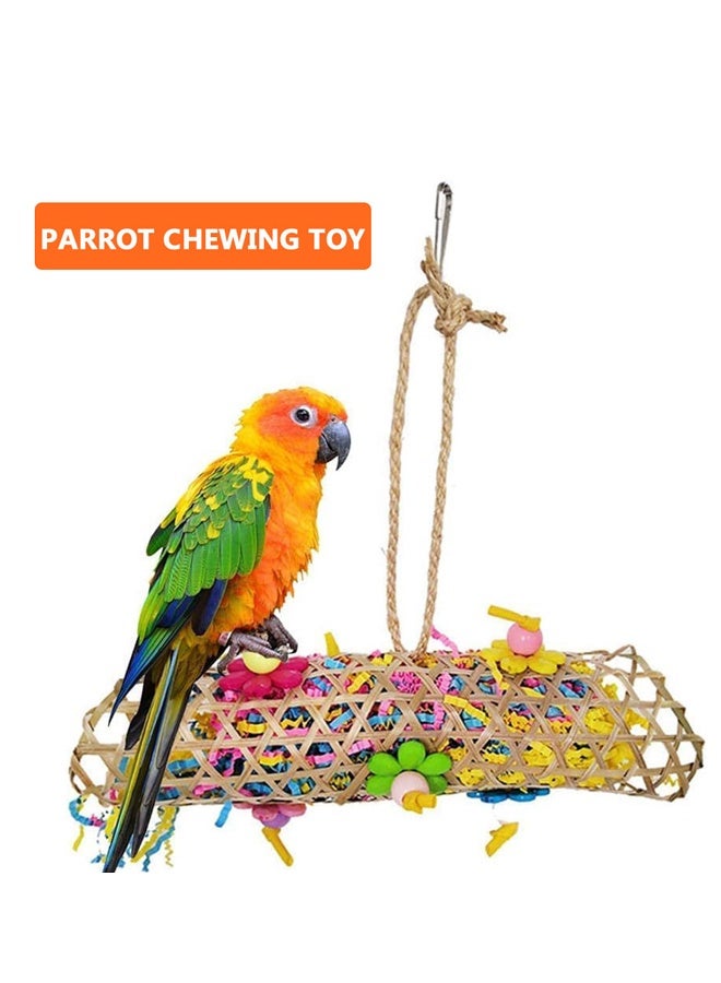 GUSGU 3 Pack Bird Shredder Toys Small Parrot Chewing Toys Parrot Cage Foraging Hanging Toy for Small Bird Parakeets Parrotlets Lovebirds Cockatiels - Image 4