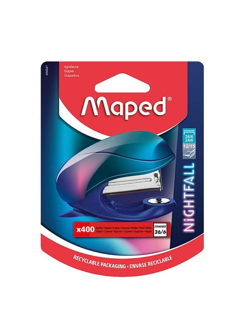 Maped دباسة ليلية مع مجموعة من دبابيس الدباسة - Image 1