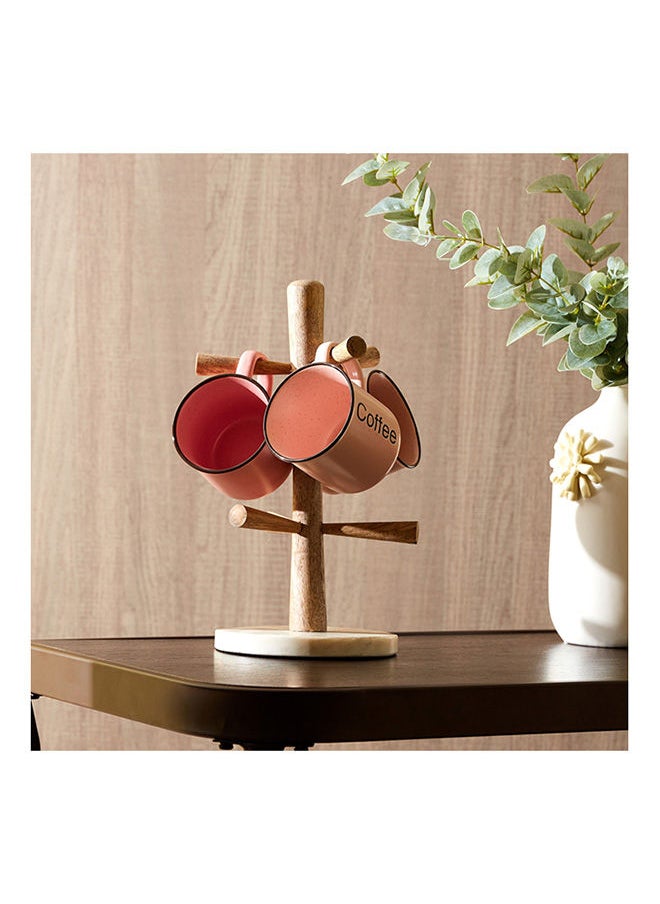 Home Box Blanca Marble Mug Tree  - Image 2