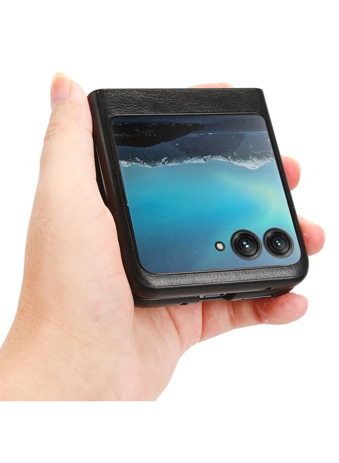 erorex Case For Motorola Moto Razr 40 Ultra Litchi Texture Back Cover Phone Case - Image 4