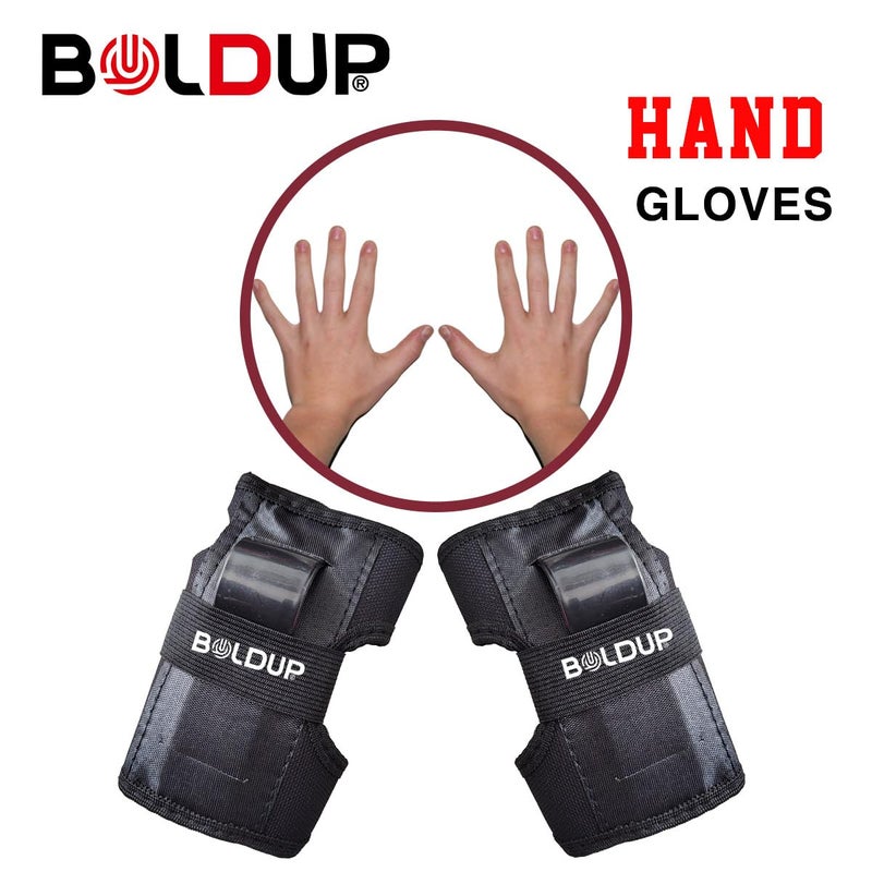 IFOLDUP ® Skating Guard Kit - Protective Knee, Elbow, and Wrist Pads for Skateboarding, Cycling (Skating KIT Pink) - Image 3