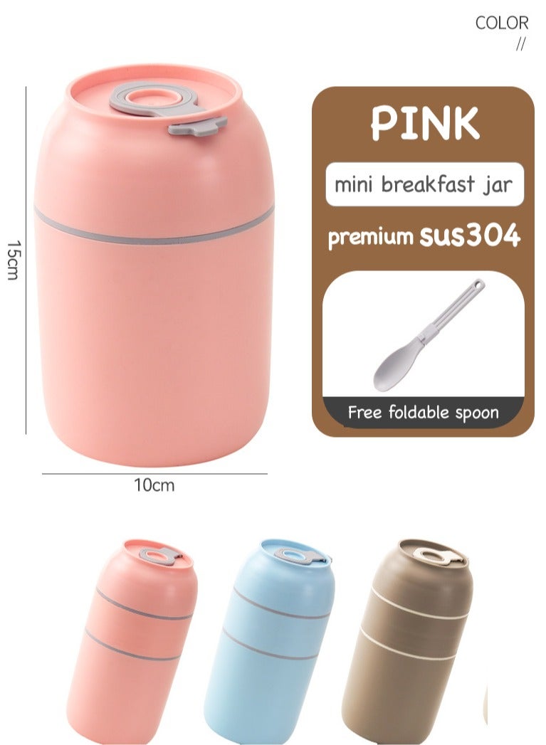 500ml Food Jar Lunch Box breakfast jar Stainless Steel Double Wall Insulated Travel Food Flask for Kids and Adults, 17oz  - Image 1