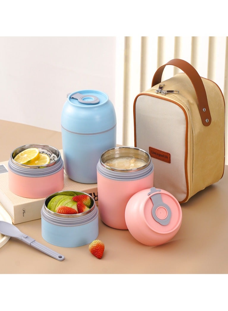 500ml Food Jar Lunch Box breakfast jar Stainless Steel Double Wall Insulated Travel Food Flask for Kids and Adults, 17oz  - Image 2