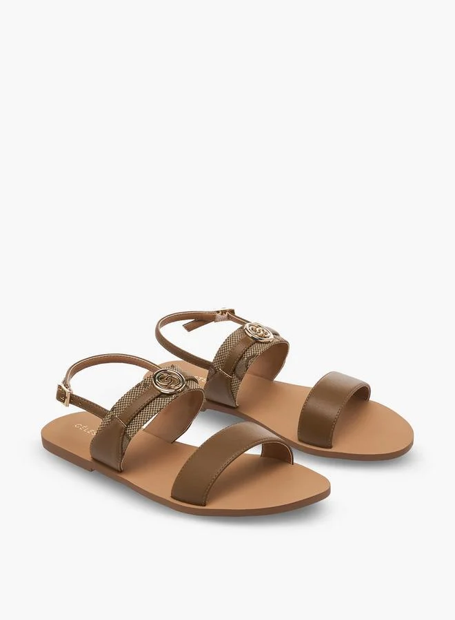 سيليست Women Printed Buckle Closure Sandals