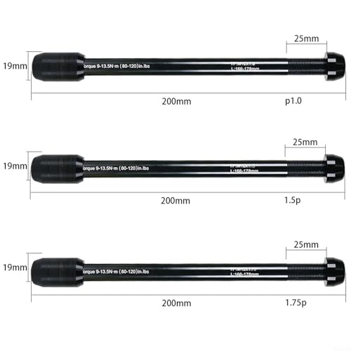 Cloudpower Bike Trainer Thru Axle Skewer 12x142-148mm P1.5/P1.75/P1.0 Bicycle Indoor Sports(P1.0) - Image 5
