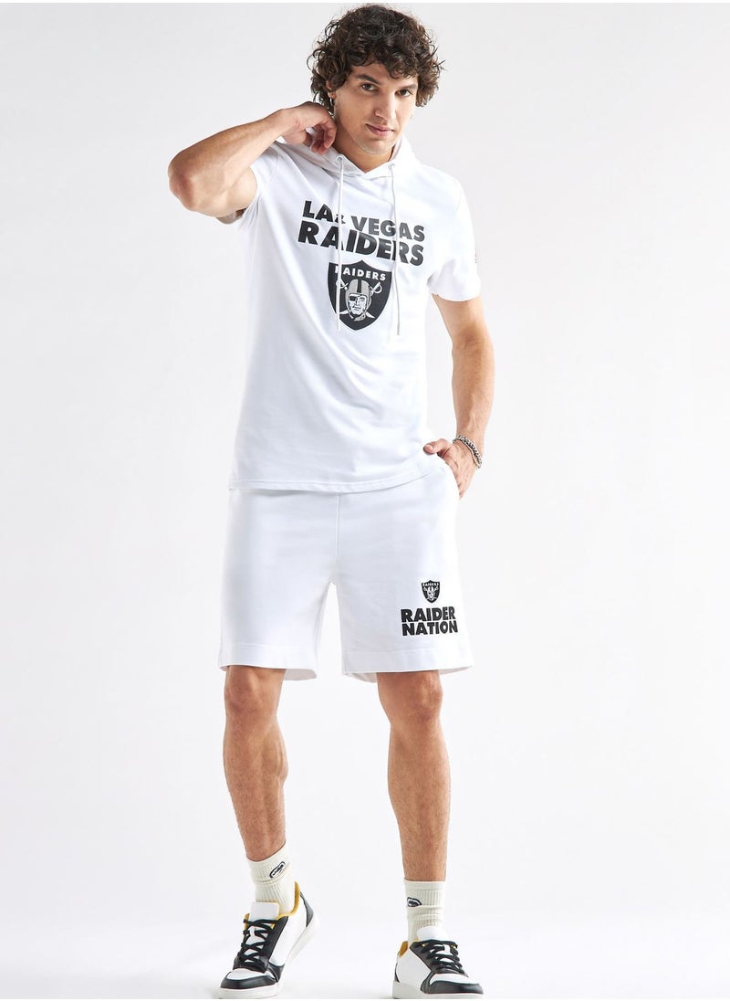 FAV - Las Vegas Print Hooded T-Shirt - Image 1