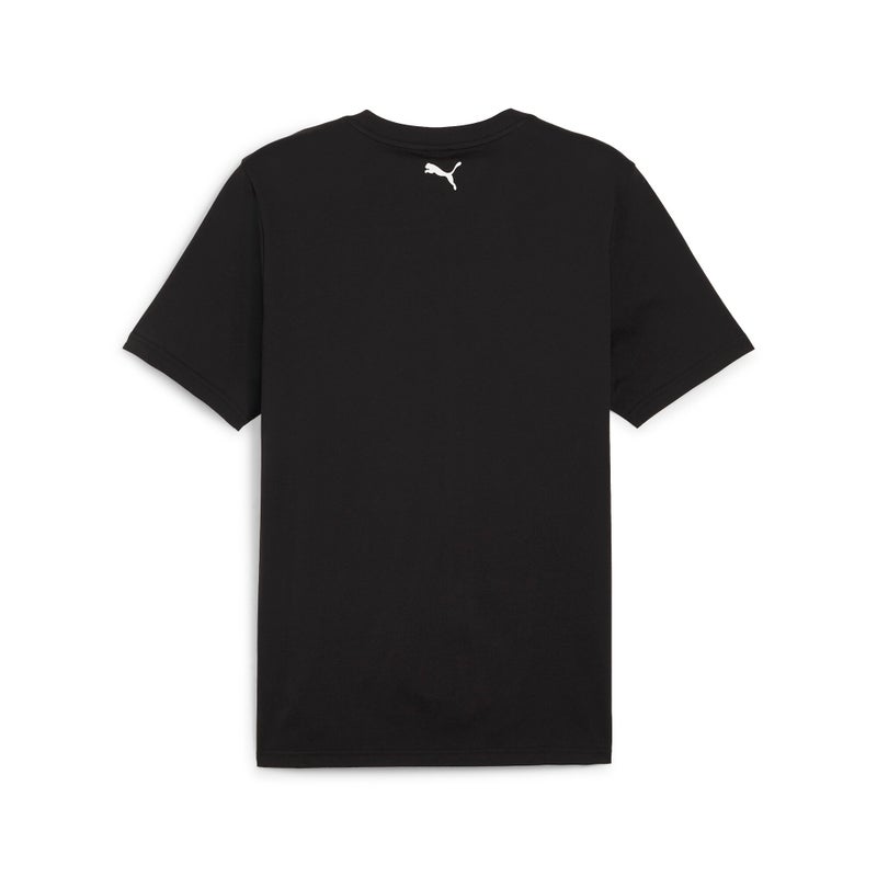 PUMA Scuderia Ferrari Race Mens Black T-shirt - Image 5