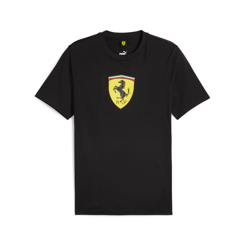 PUMA Scuderia Ferrari Race Mens Black T-shirt - Image 4