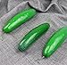 Skyseen 3 Pcs Artificial Lifelike Green Cucumber Fake Vegetable Decoration - Image 2