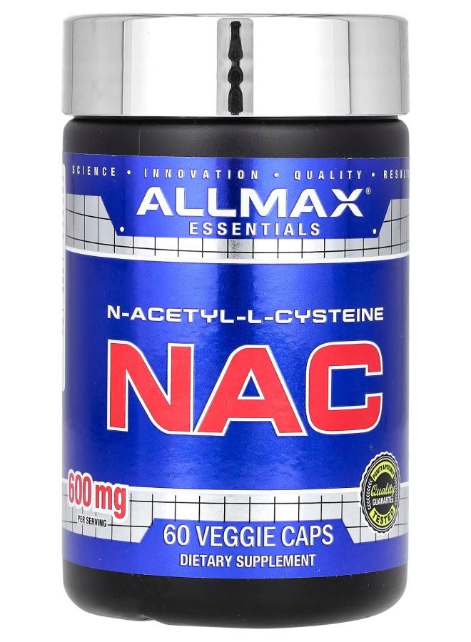 Allmax Essentials NAC 600 mg 60 Veggie Caps