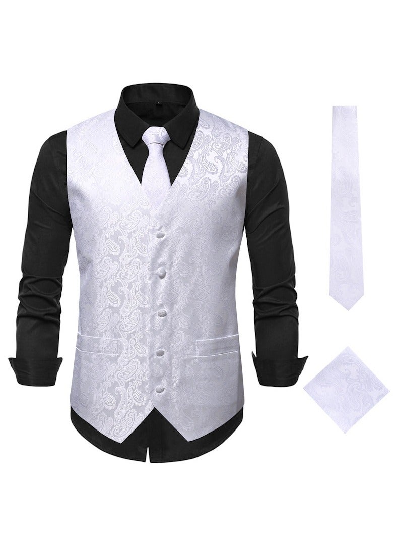 KUYING New Fashionable Casual Men's Suit Vest  - Image 1