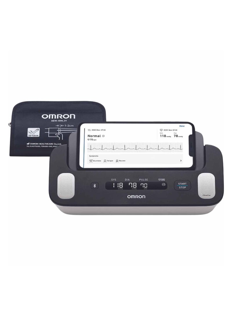 Omron Complete (Hem-7530T-E3)Bp Moniter+Ecg
