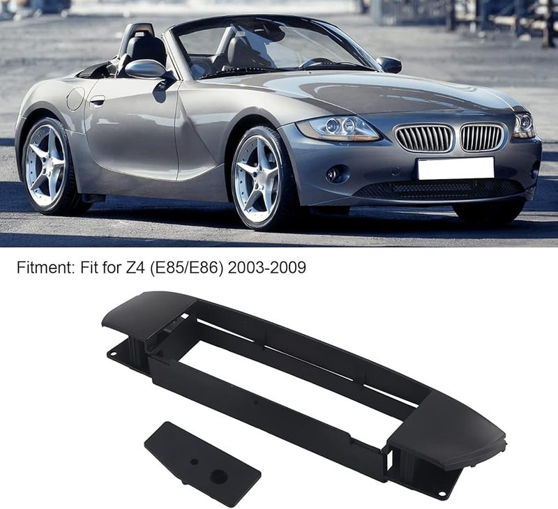 ABS Material Car Stereo Dash Plate Frame For BMW Z4 E85 E86 2003 2009 Easy Installation - Image 3