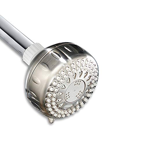 Waterpik Shower Head Power Spray 5-Mode with Massage Settings, DIY Easy Installation, 1.8 GPM, Brushed Nickel Finish, TRS-529E - Image 1