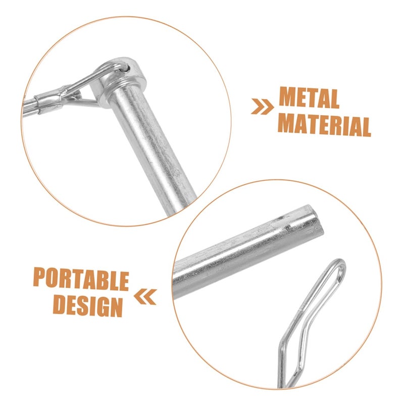 2 Pcs Heavy Duty Locking Coupler Clips For Trailer Hitch Safety Secure Towing Sturdy Steel Standard Compatible - Image 3