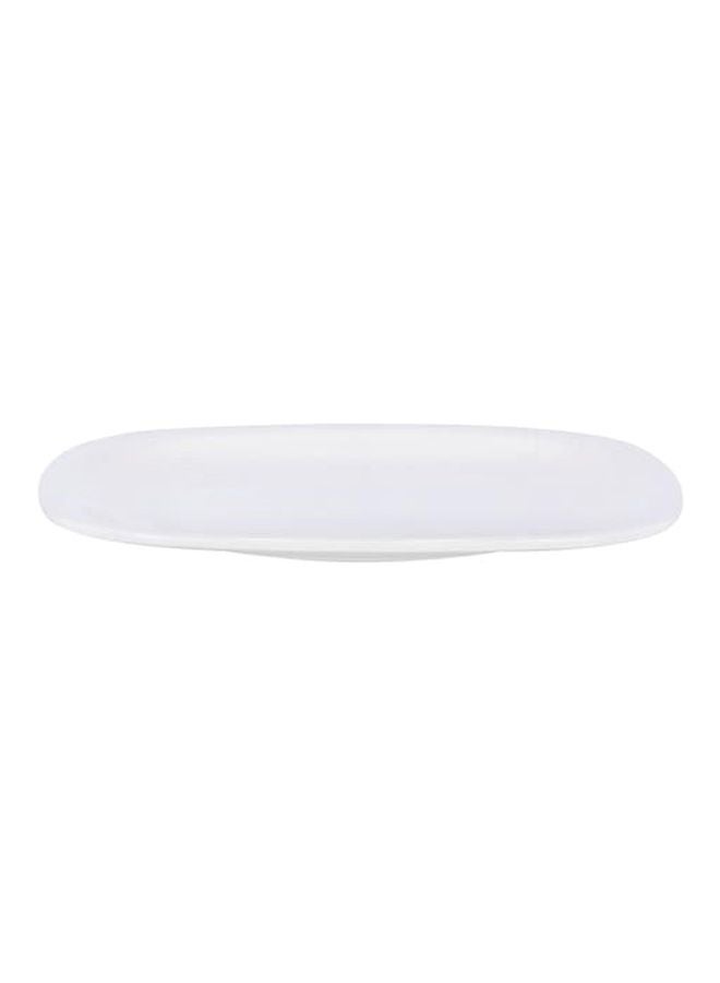 Royalford 10.5 Inch Melamine Square Dinner,Pasta Plate | Durable Material, BPA-Free | Ideal for Snacks, Salad, Desserts, Ice Cream | White | RF9859 White 26.5 x 26.5 x 1.7cm - Image 3