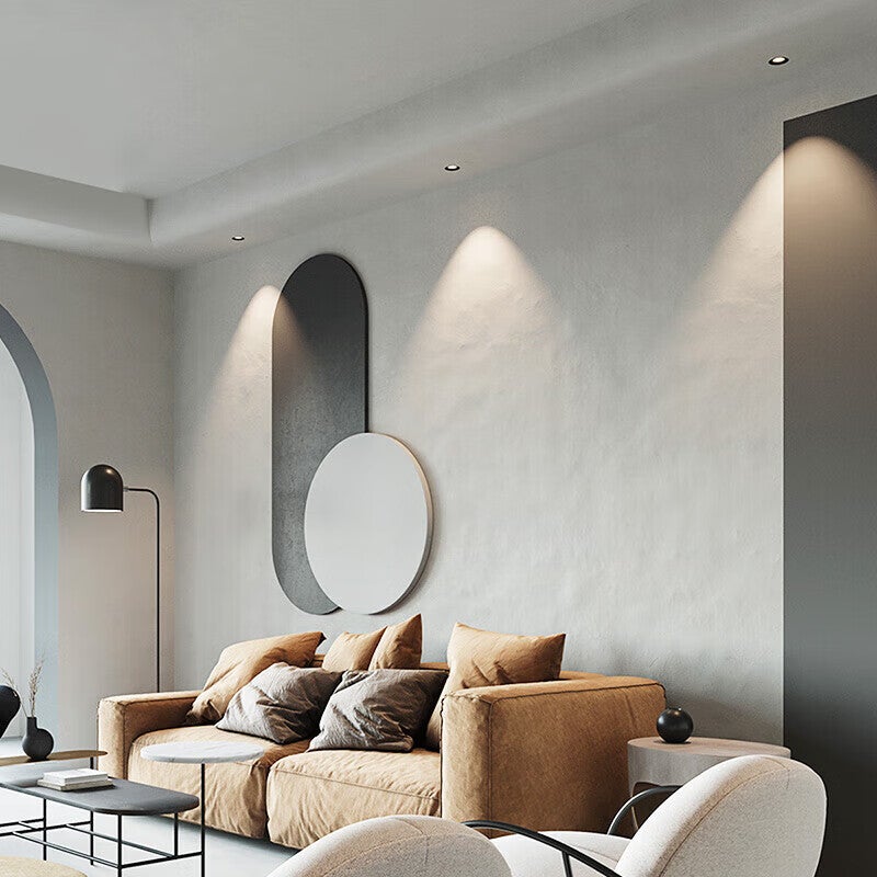 JD Jing Zao مصباح LED مدمج من NVC لغرفة المعيشة المنزلية، ضوء سقف مدمج، كوب أسود مضاد للتوهج، 7 واط، ديمينغ ذكي بدون خطوات [يوهوا] Ra95 - Image 4