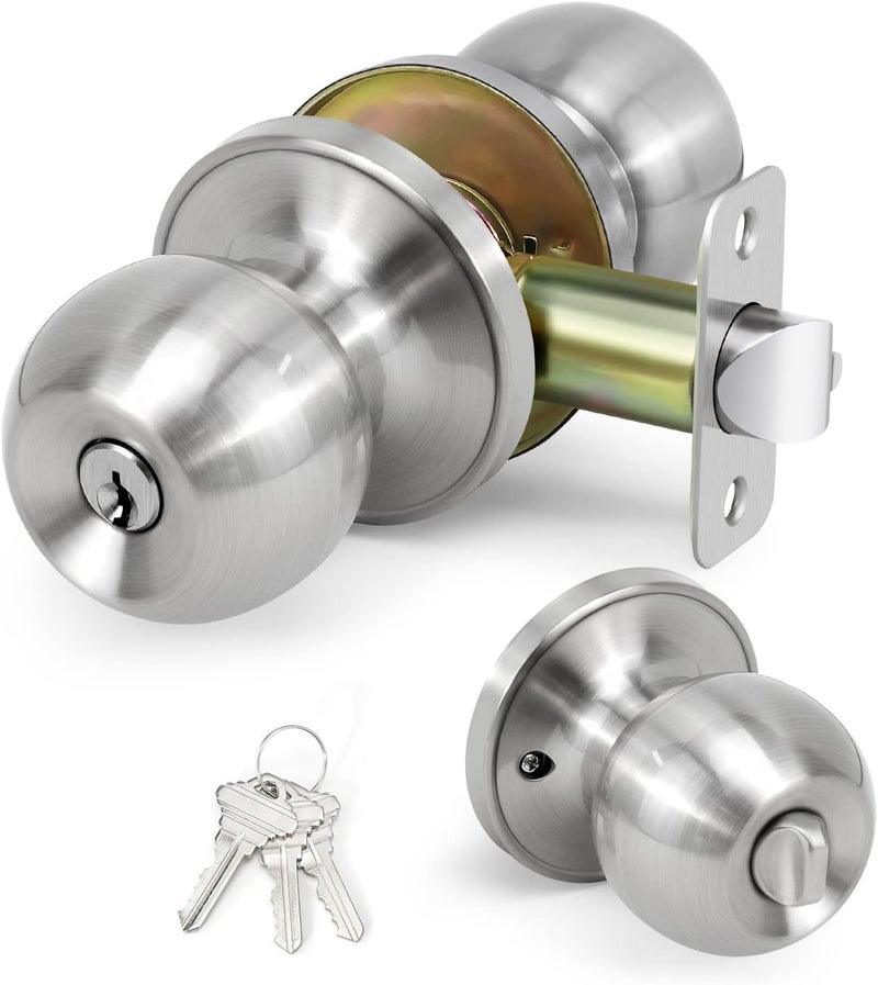 Stainless Steel Aluminum or Brass for Durability and Aesthetic Appeal Pack of 2158mm12 