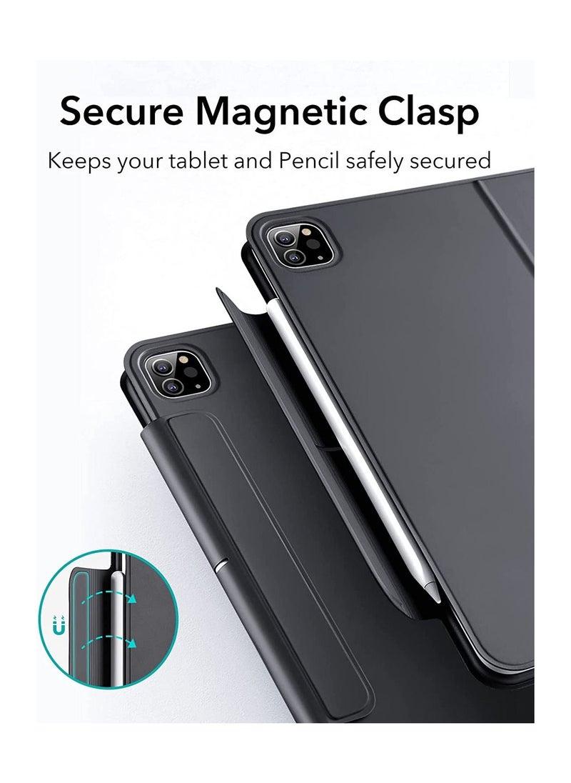 ESR - Esr Rebound Magnetic Keyboard Case iPAD Case with Keyboard Compatible with iPAD Air 5/4 & iPAD Pro 11 -Easy Set Floating Cantilever Stand Precision Multi Touch Trackpad Backlit Keys - Image 1
