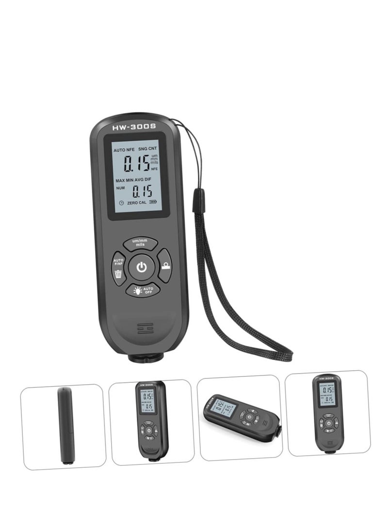 Y&D Thickness Gauge Auto Spray Paint, 1 Set Car Paint Coating Tester Film Meter Electronic Black Coated Number  - Image 3