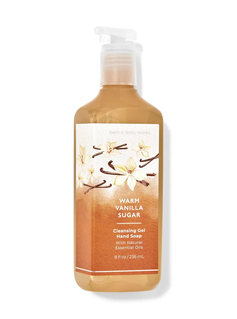 باث آند بودي وركس جل غسول اليدين برائحة الفانيليا والسكر الدافئة  مل