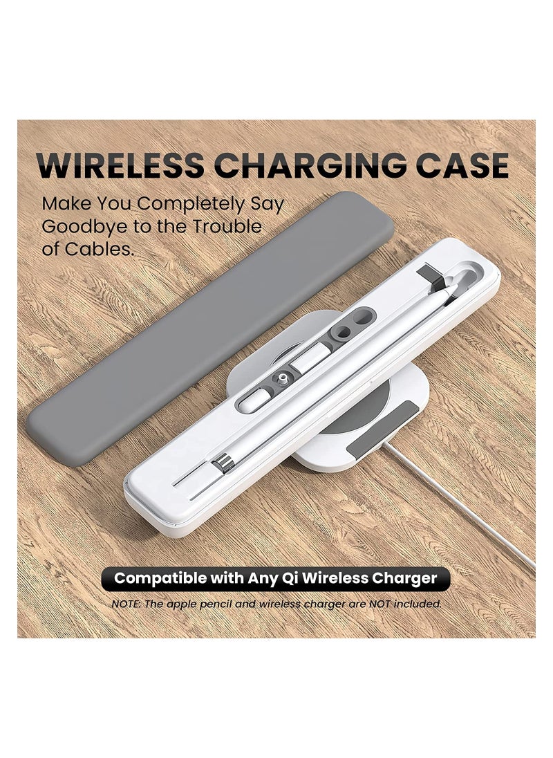 Generic - Apple Pencil 1st Generation Case -  Wireless Charging & Magnetic Storage Box, Compatible with 1st Gen Only, Perfect for On-the-Go Charging - Image 1