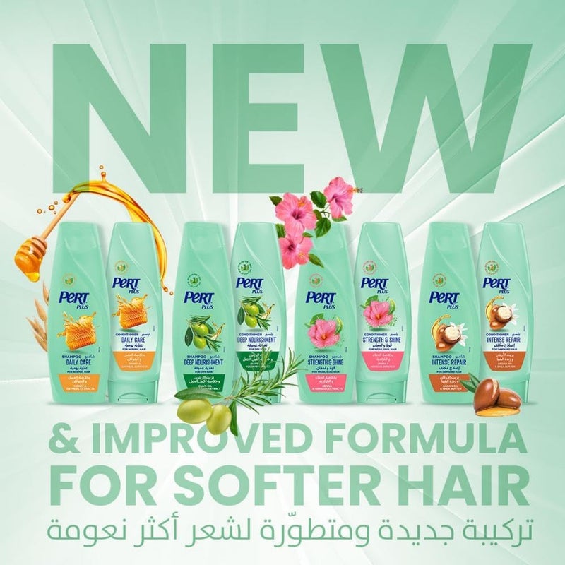 Pert Plus Strength & Shine Shampoo for Weak and Dull Hair with Henna and Hibiscus Extract, 200 ml - Image 5