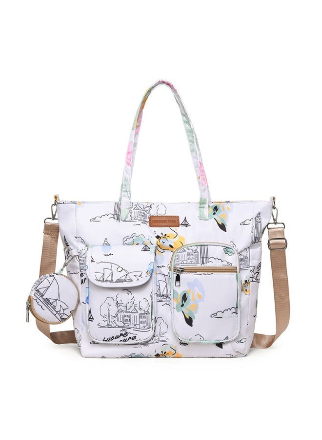 Mark Fairwhale New Lightweight And Large Capacity Casual Hand-Held Single Shoulder Mother And Baby Bag 