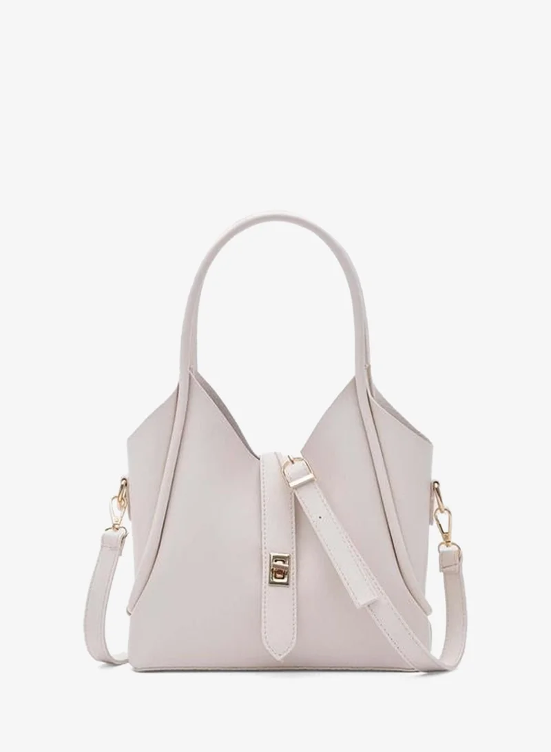 Cindy Handbag and Crossbody Bag Cream.