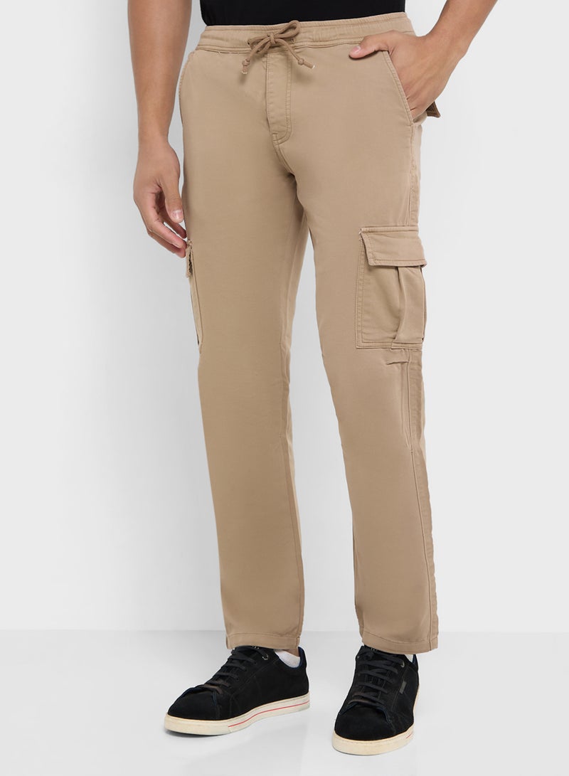 Robert Wood Drawstring Chino Pants  - Image 1