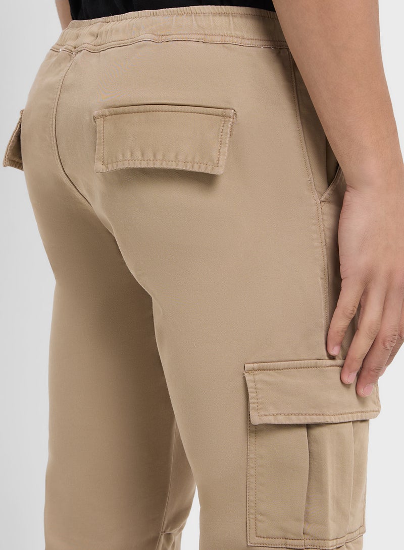 Robert Wood Drawstring Chino Pants  - Image 5