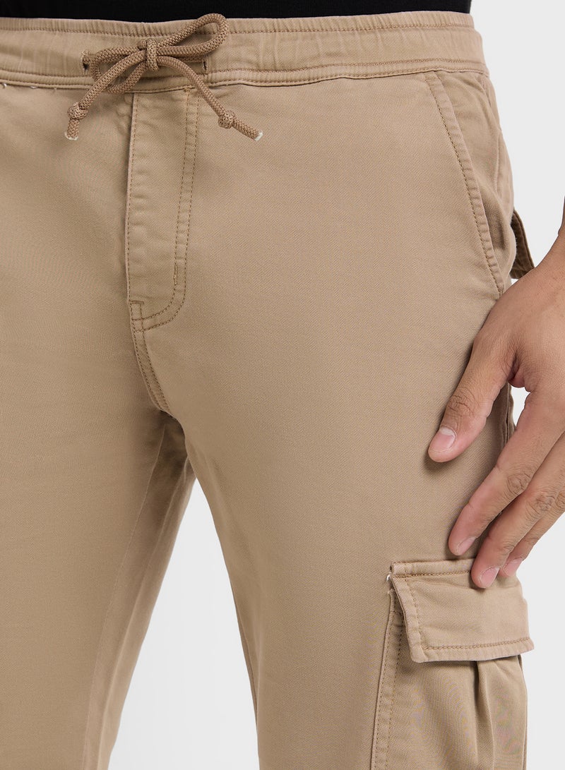 Robert Wood Drawstring Chino Pants  - Image 4