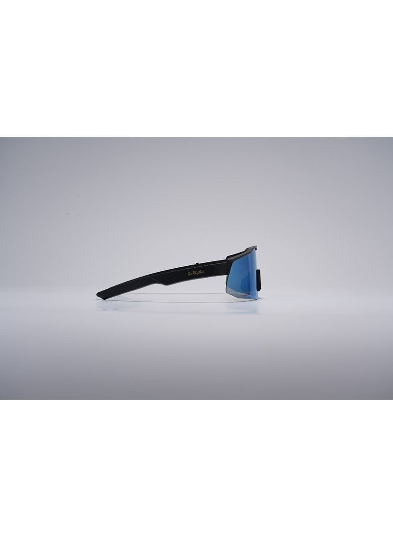 GoRhythm Go rhythm Ai Translation smart glasses,Sports cycling and mountaineering windproof glasses with ai assistant app,Bluetooth audio glasses-Bule lenses with black temples - Image 2