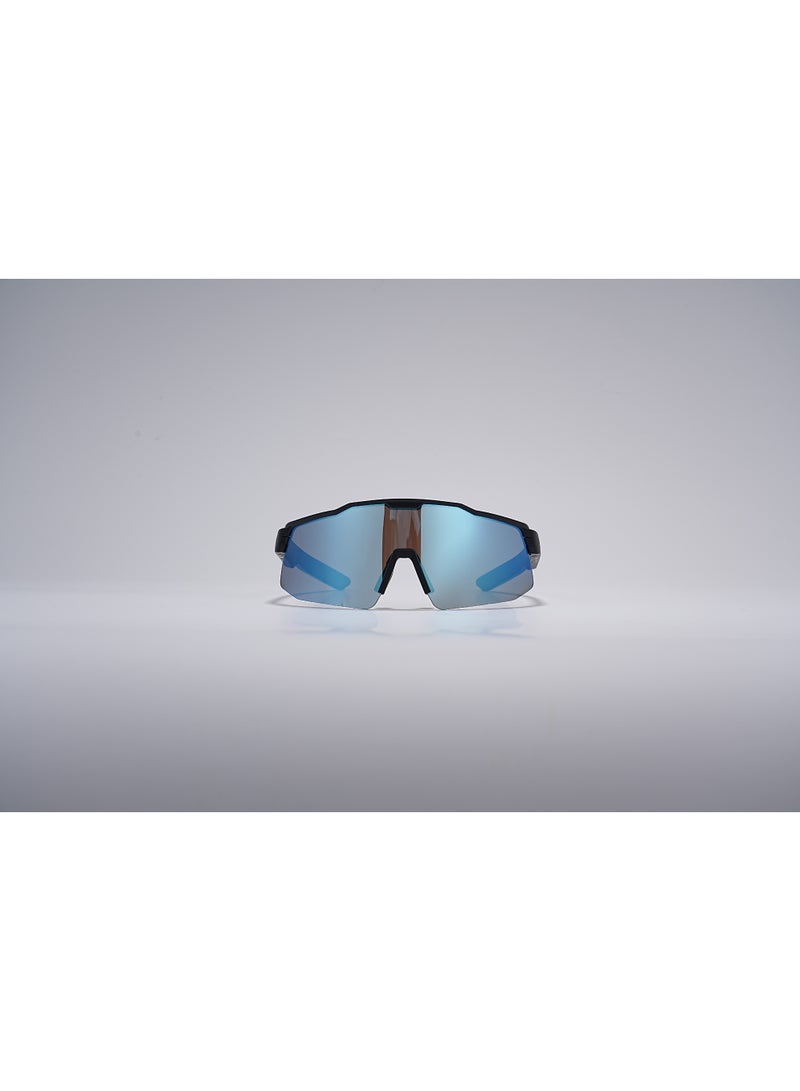 GoRhythm Go rhythm Ai Translation smart glasses,Sports cycling and mountaineering windproof glasses with ai assistant app,Bluetooth audio glasses-Bule lenses with black temples - Image 1