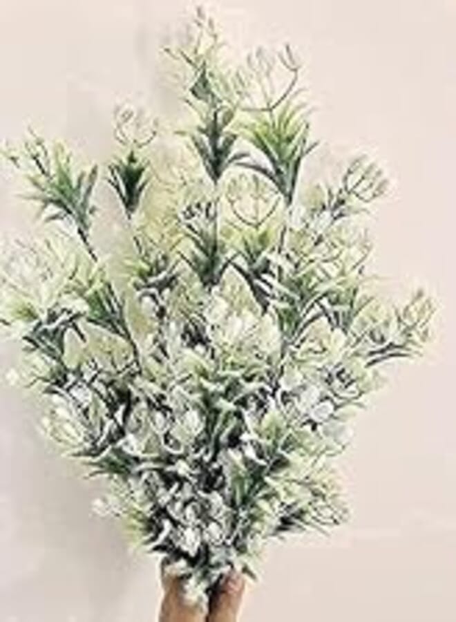 Plant and Artificial Rose, 50cm