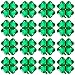 FEBSNOW 24Pcs St Patricks Day Foil Balloons 18 Inch Lucky Green Shamrock Clover Balloons Garland for St Patricks Day Irish Festival Holiday Party Decorations - Image 2
