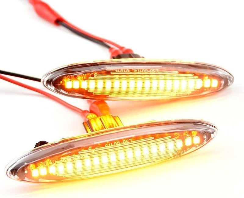 QASULER Dynamic Side Marker Turn Signal Lights - Image 2