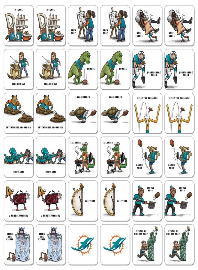 YouTheFan Memory Match YouTheFan NFL Memory Match Game, Team Colors, Medium US - Image 2