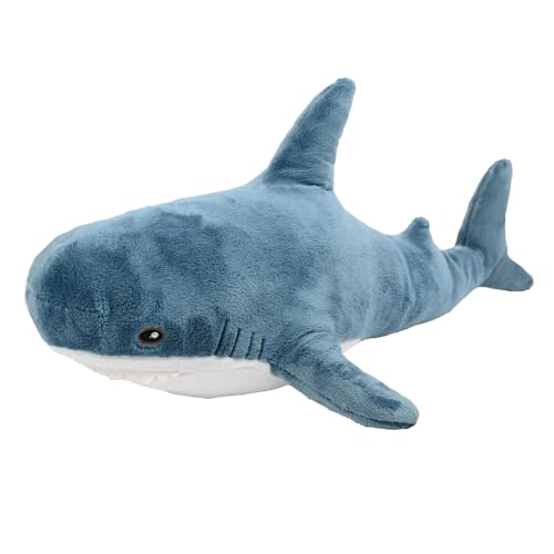 TONGMAN 315inch Plush Shark Toy Pillow Giant Shark Stuffed AnimalSoft Shark Cushion Pillow Shark Plush PillowsChubby Stuffed Shark Toy Children s Boys and Girls Room Decoration Bedtime Gift - Image 1