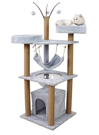 Multi-Level Kitten Play Tree home with Scratching Post - pzsku/Z36DF1534008C43420DE1Z/45/_/1713770279/7265ce23-9db7-4bd0-91ac-284cbf15569e