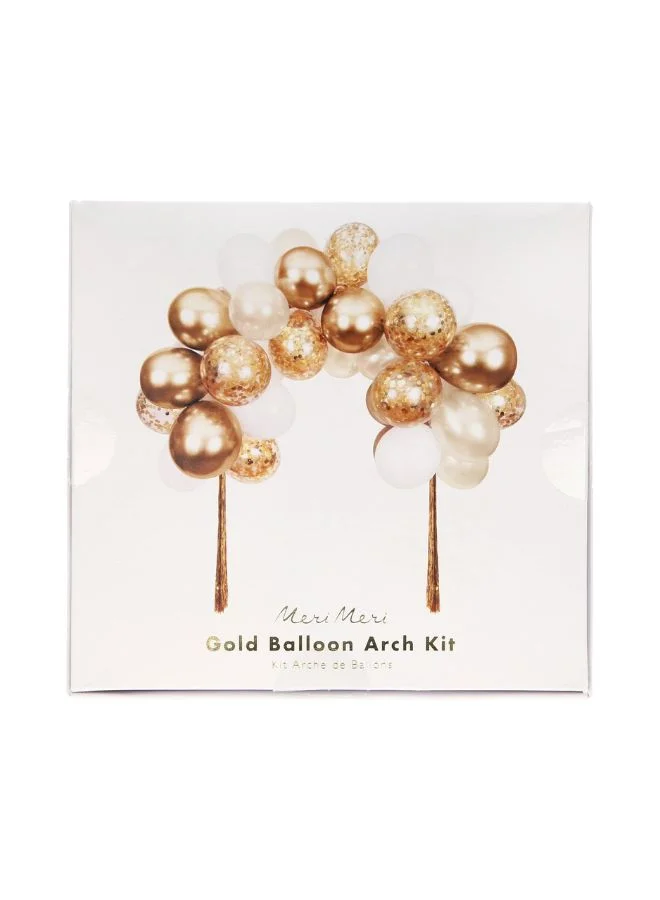 Meri Meri Gold Balloon Arch Kit