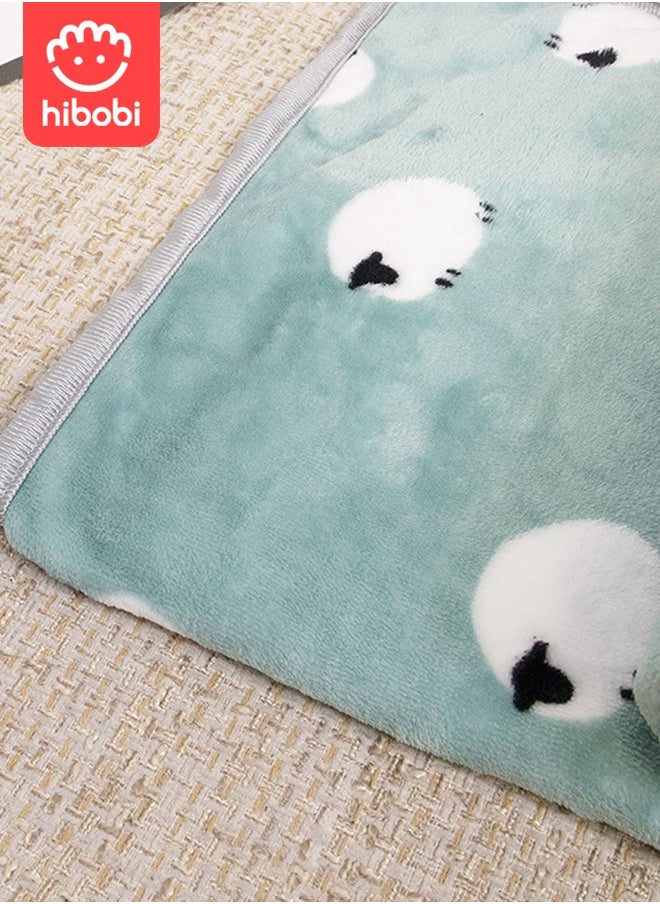 hibobi Printed Soft Flannel Blanket Microfiber Super Soft Warm Plush Cozy Lightweight Baby Blanket 70*100cm  - Image 3