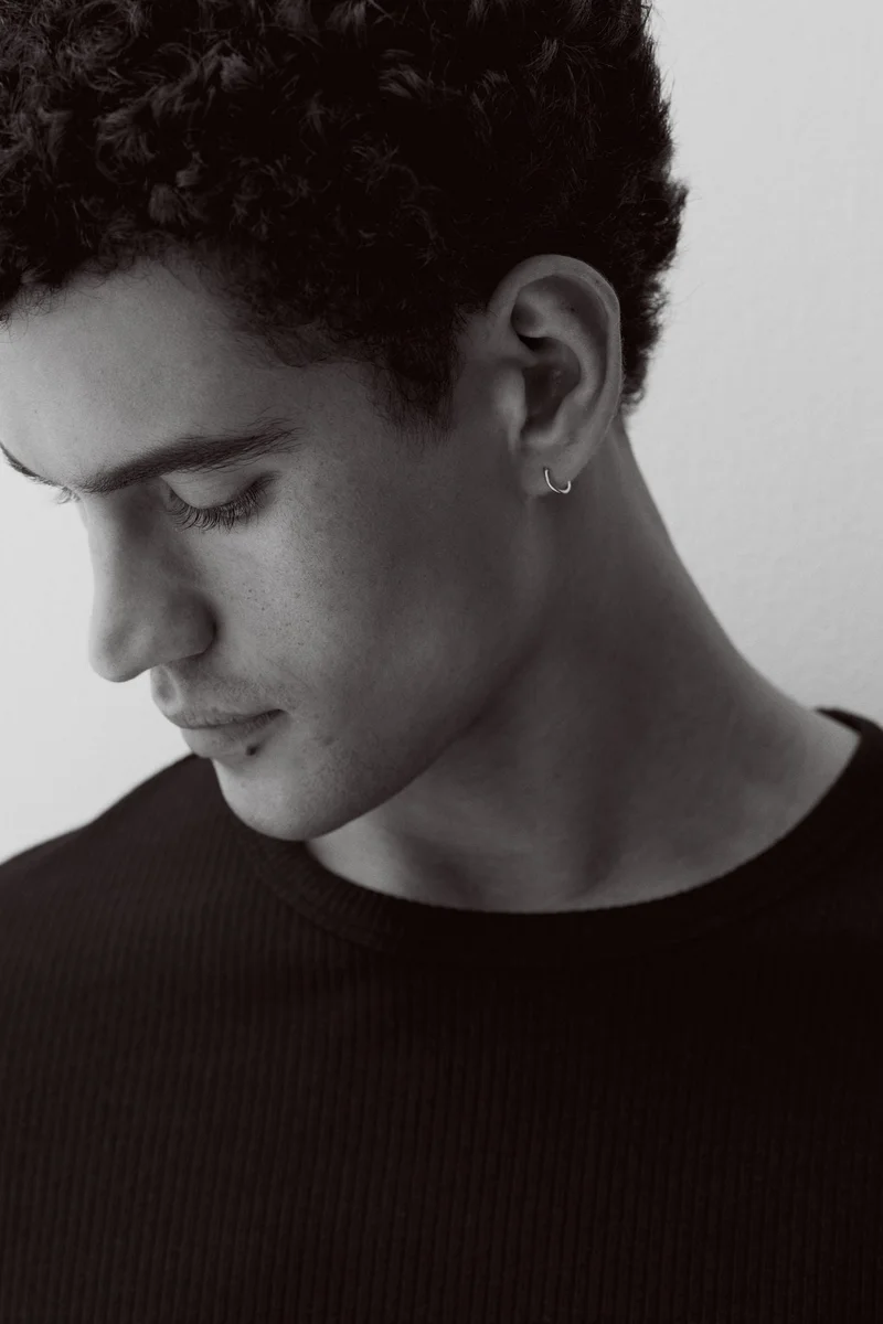 H&M Slim Fit Ribbed T-shirt