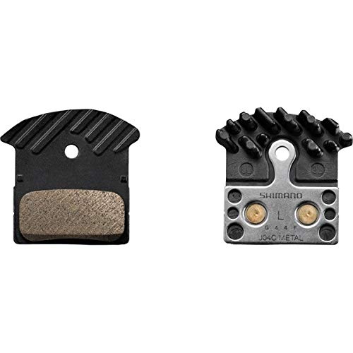 SHIMANO Shimano_ Disc Brake Pad J04C Metal with Cooling Fibs 1 Pair 