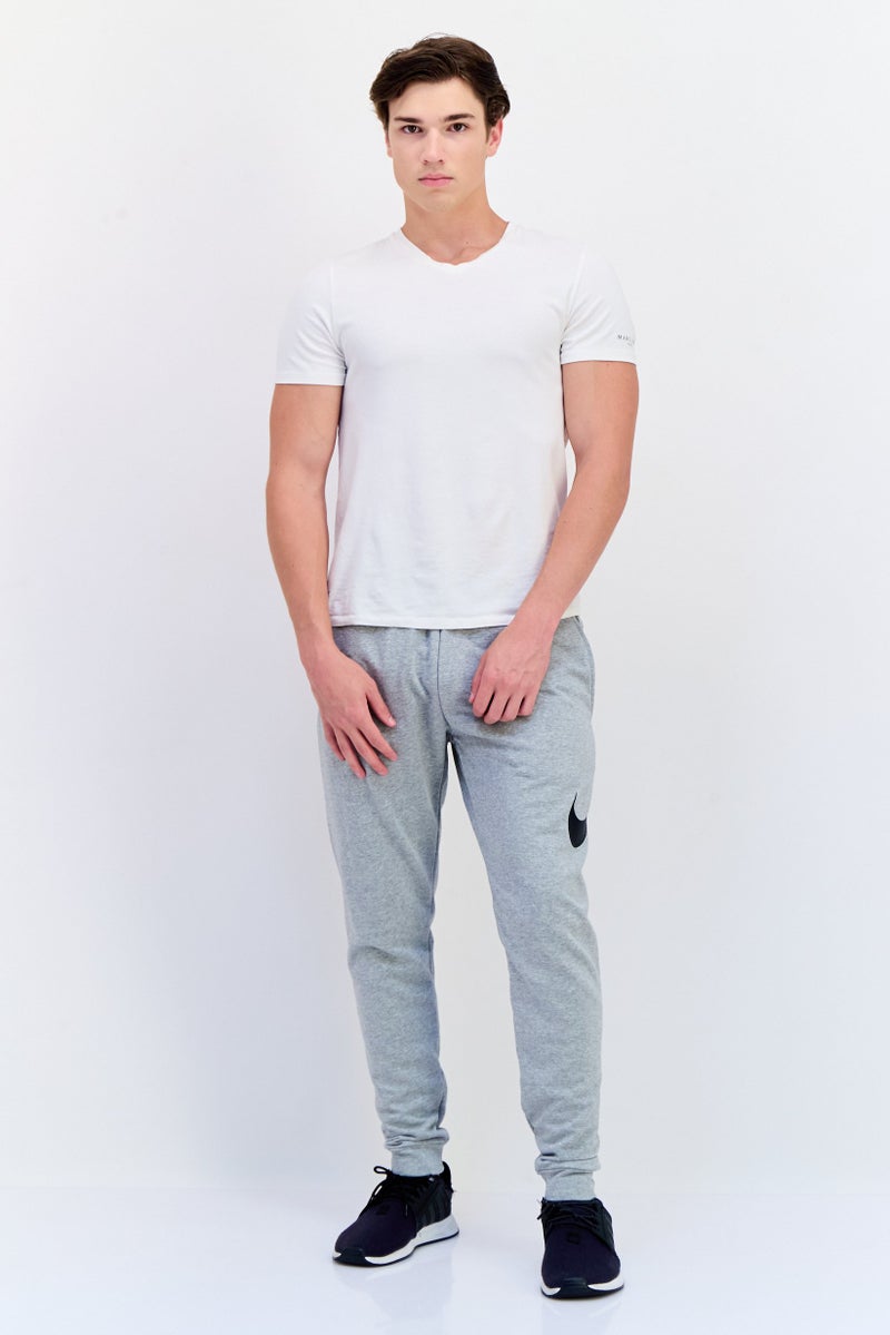 Nike Men Sportswear Fit Training Sweatpants, Heather Grey  - Image 3