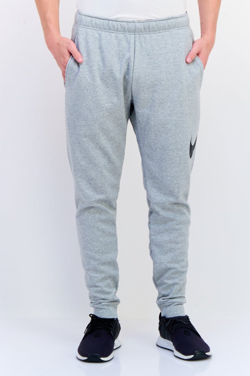 Nike Men Sportswear Fit Training Sweatpants, Heather Grey  - Image 1