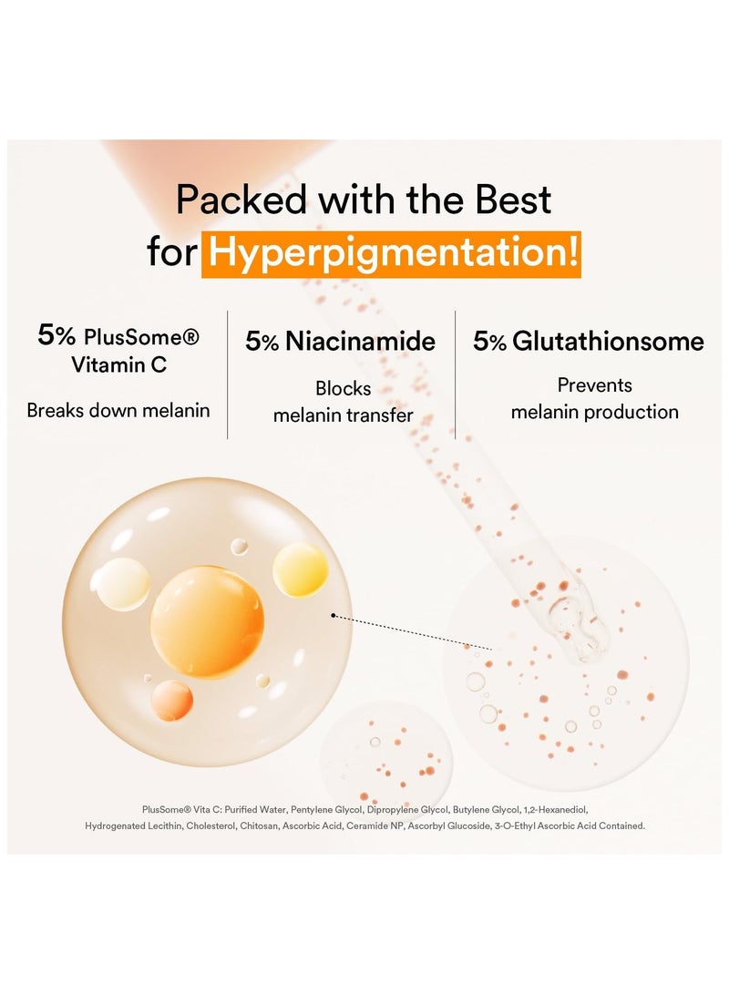 ابيب سيروم فيتا دروب للبقع الداكنة بالجلوتاثيوسوم، 1.69 أونصة سائلة | منتجات العناية بالبشرة الكورية، علاج البقع الداكنة وفرط التصبغ | سيروم مُفتّح للبشرة الحساسة وغير المُوحدة | نياسيناميد، فيتامين سي - Image 4