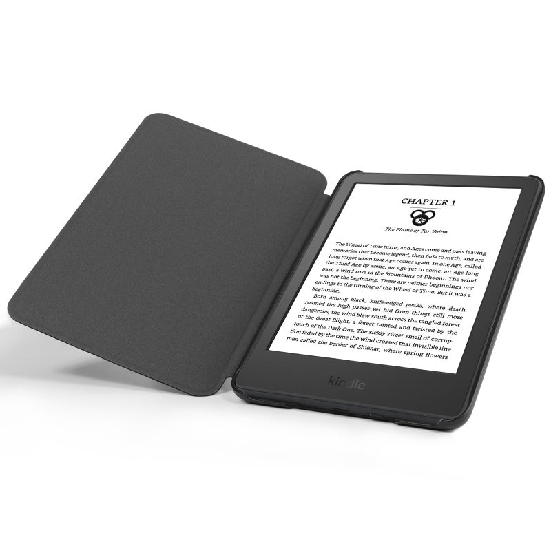 CoBak Case for All New 6 Inch Kindle 2024 and 2022 (11 Generation) - PU Leather Smart Cover, Auto Sleep and Wake, Premium Protective Case for Kindle Basicï¼ŒSpringtime Delight - Image 5