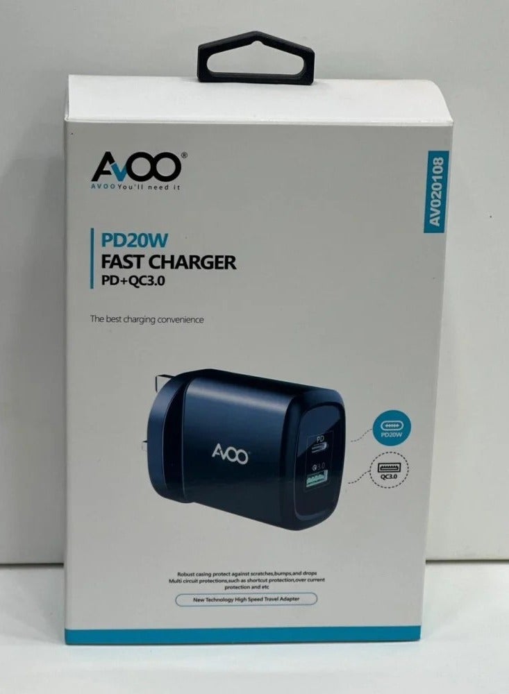 أفو راس شاحن مناسب لجميع ماركات الهواتف المحمولة